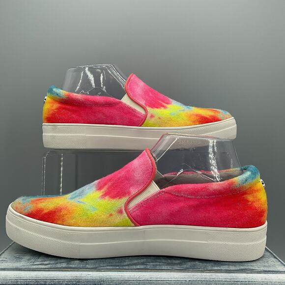 Steve Madden Women’s Gills Fashion Sneaker Tie-dye Size 9.5M - Picture 2 of 10